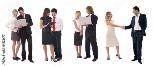 Foto: business people working as a team business people working as a team