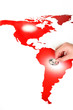 Photo: Map and stethoscope Map and stethoscope