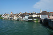Swiss part of Rheinfelden seen vtom German side of Rhein Swiss part of Rheinfelden seen vtom German side of Rhein