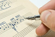 music notes background
