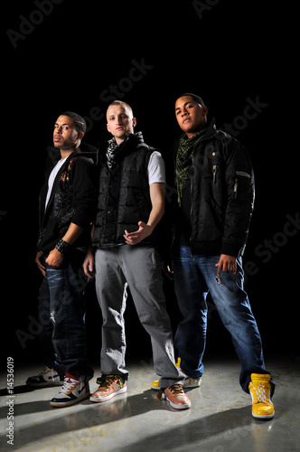 Photo: Hip Hop Dancers Posing Hip Hop Dancers Posing