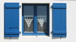 bretagne,mer,maison,porte,fenêtre,coquillage,broderie,rideau