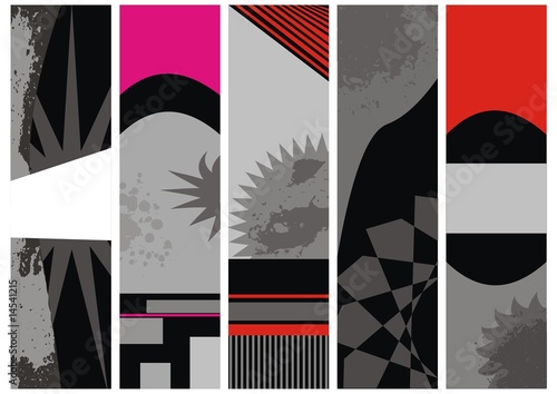 Vector: set vector banners set vector banners