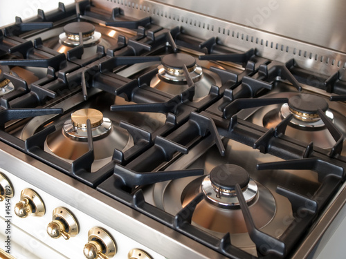 Foto: Cooking on a gas stove Cooking on a gas stove