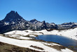 Neige au lac Miey