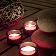 décor intime de méditation