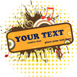 Abstract frame for text
