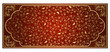 Traditional ottoman gold vector design