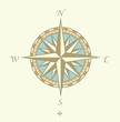 Vector illustration of Compass Windrows.