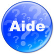 Bouton "Aide" (bleu)