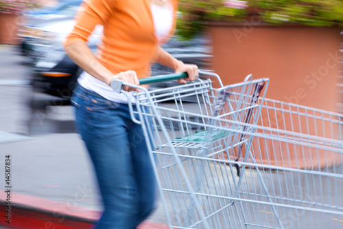 Photo: Supermarket Shopper Supermarket Shopper