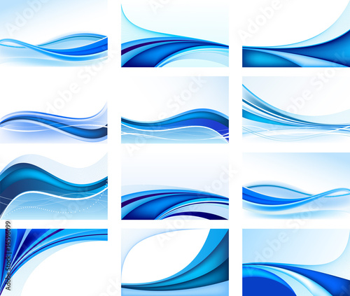 Vector: Set of abstract backgrounds vector Set of abstract backgrounds vector