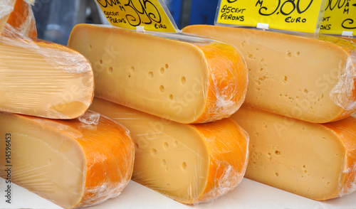 Photo: Cheese at the market Cheese at the market