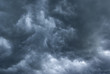 Stormy clouds.