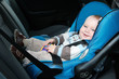 Photo: Baby in car seat Baby in car seat