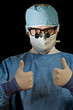 Surgeon gives thumbs-up for success Surgeon gives thumbs-up for success