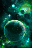 green picture with space - Fine Art prints