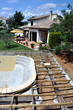 Terrasse et bordure de piscine
