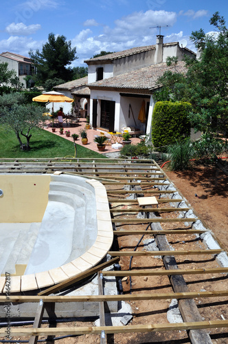 Photo: Terrasse et bordure de piscine Terrasse et bordure de piscine