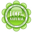 100% natural