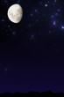 Mond am Nachthimmel