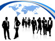 Illustration of business people Illustration of business people