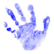 baby left handprint baby left handprint