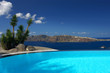 rest on the amazing pool with beauty view of the sea