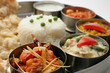 Indian business lunch