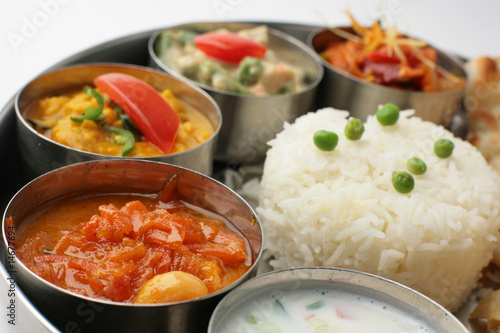 Photo: indian business lunch indian business lunch