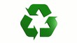 recycle rotating 3d logo recycle rotating 3d logo