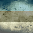 grunge flag of estonia