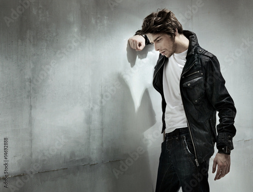 Foto: Melancholic guy, very handsome men Melancholic guy, very handsome men
