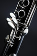 Clarinet isolated on Black