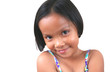 Close-up asian girl.