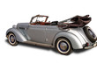 Vintage car isolated