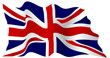 Vector: Wavy british flag Wavy british flag