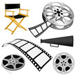 film objects vector