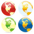 vector world globes vector world globes