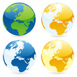 vector world globes vector world globes