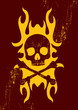vector skull sign vector skull sign
