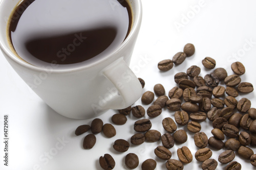Photo: Cup of black coffee Cup of black coffee
