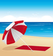 Umbrella on the beach