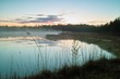 Evening tarn