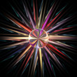 Abstract fractal background