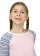 Proud teenager girl