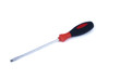 red screwdriver isolated on white
