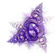 Abstract futuristic fractal background