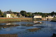 Le village de Daoulas en bord de mer (Bretagne, Finistère)