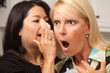 Image : Friends Whispering Secrets